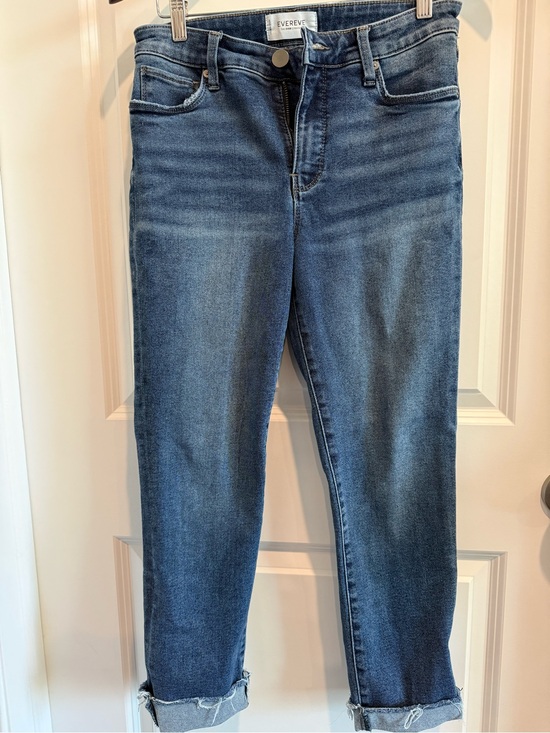 Evereve Denim - Evereve Women's Medium Blue Boyfriend Jeans